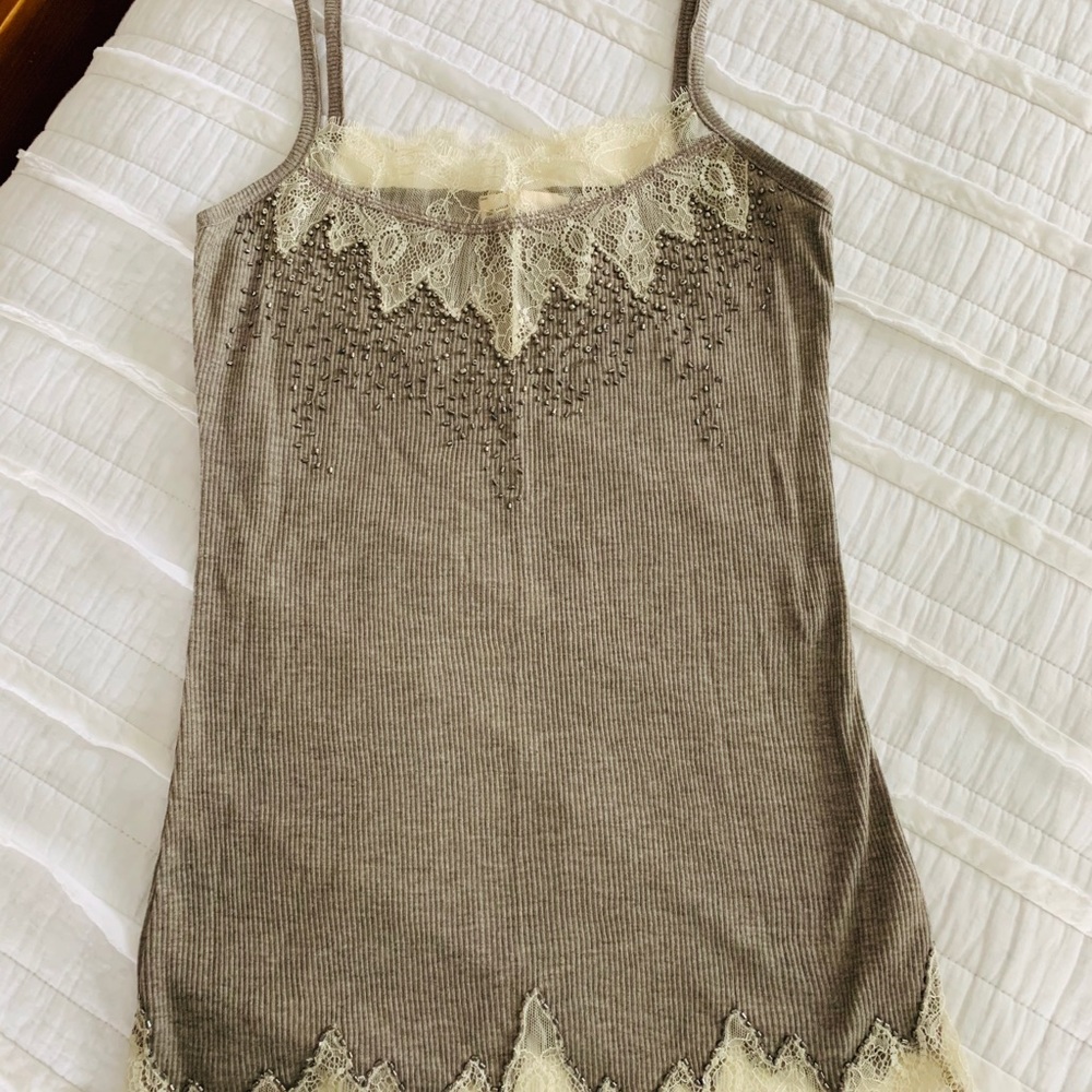 Miss Me lace detail camisole